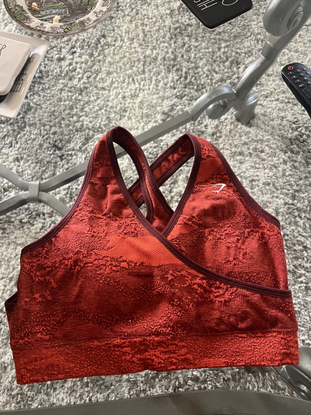 Gymshark Women’s Orange Sports Bra